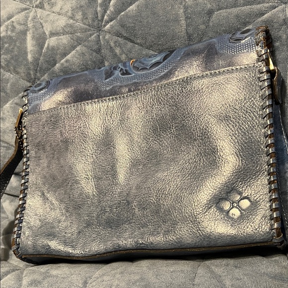 Patricia Nash Ilina Floral Cutout Leather Crossbody Bag - Picture 6 of 16